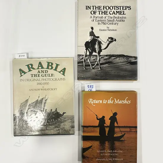 THREE PUBLICATONS: PHOTOGRAPHS OF THE ARABIAS